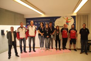 Medaillenvergabe am 11. Sept. 2020