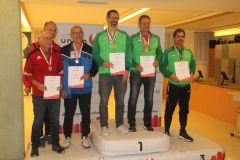 Mannschaften Luftpistole aufgelegt